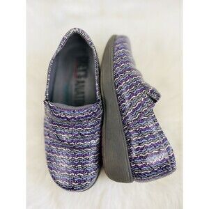 SoftWalk Meredith Sport Grey’s Anatomy Purple Clogs Nursing Comfort Shoes 6.5M